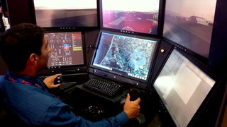 The new Predator drone cockpit looks like a dream gaming setup